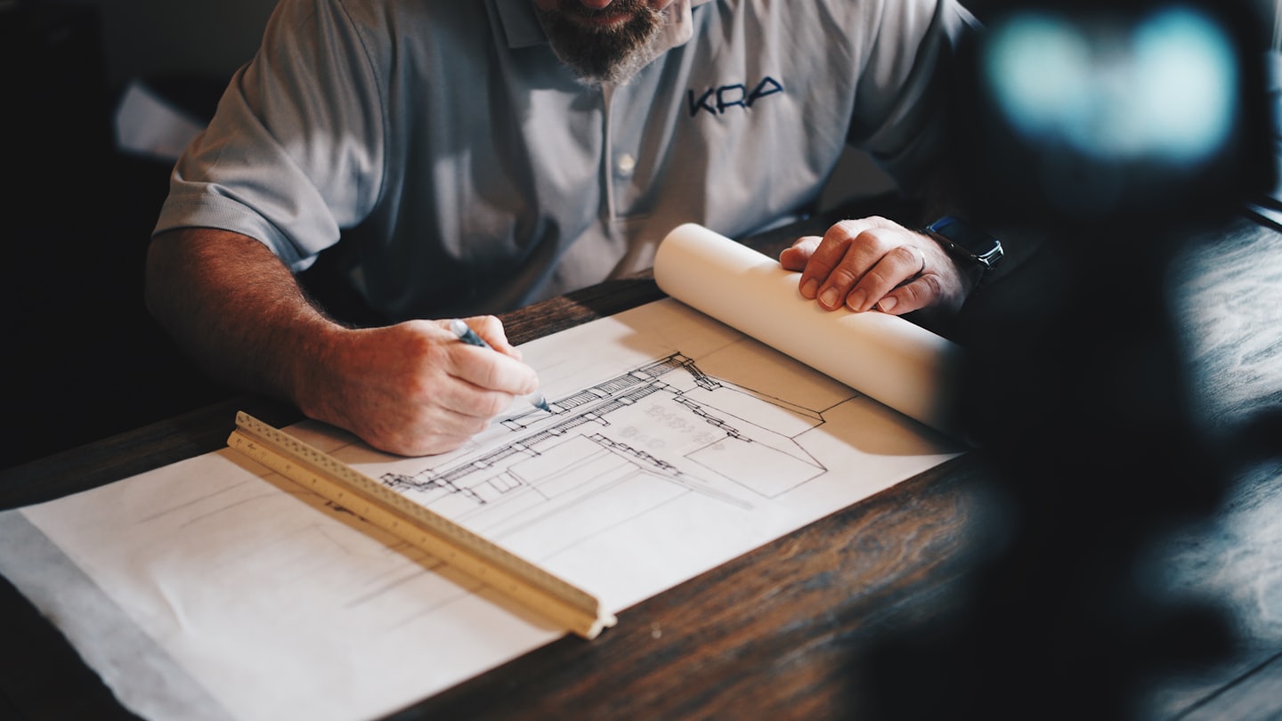 Bouwproject in uitvoering, getekend en vergund door GoedkopeBouwvergunning